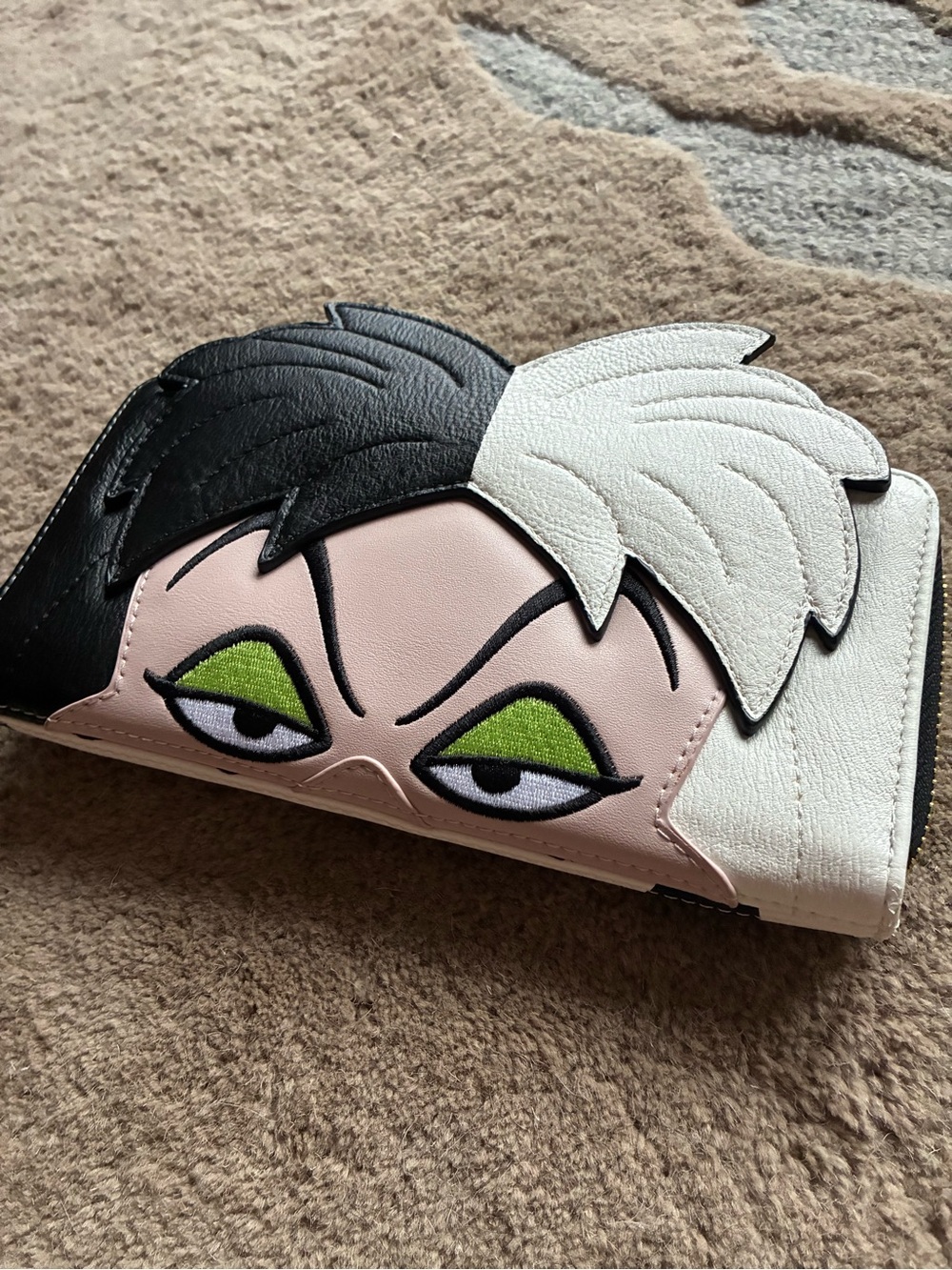 Loungefly Disney Cruella deVille wallet.